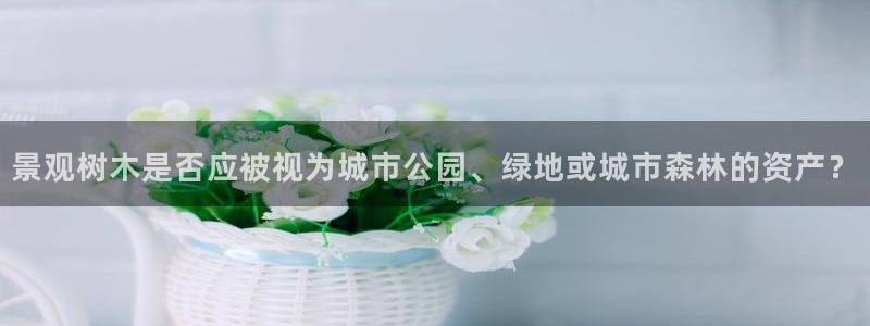 新宝GG扩展78778：景观树木是否应被视为城市公园、绿地或城市森林的资产？